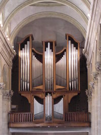 Boulogne Cathedral Organ Case