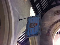 St Mary & All Saints Chitterne Wiltshire, New RAF Standard