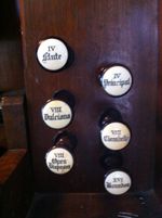 Ringwood Meeting House Organ Stops Right