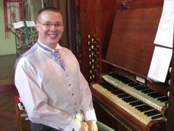 Andrew West at the Organ of St Matthew, Ponders End