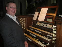 Andrew West at Holy Trinity Bradford on Avon