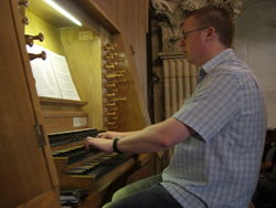 Andrew West Boulogne Cathedral Organist