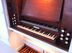 Ringwood Meeting House Organ Console